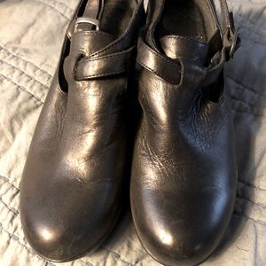 Dansko platform shoes size 37 slightly worn very comfortable black